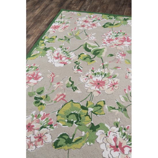 Rug, Madcap Cottage, Summer Garden, SMM-2, Grey, 2' X 3', 43121