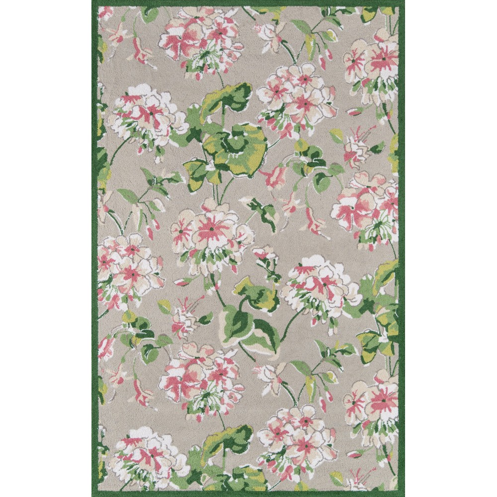 Rug, Madcap Cottage, Summer Garden, SMM-2, Grey, 5' X 8', 43130 Rug, Madcap Cottage, Summer Garden, SMM-2, Grey, 5' X 8', 43130