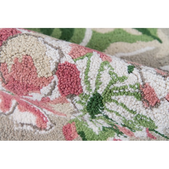 Rug, Madcap Cottage, Summer Garden, SMM-2, Grey, 5' X 8', 43130