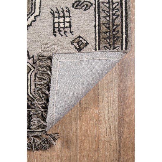 Rug, Momeni, Tahoe, TA-03, Grey, 3'6" X 5'6", 40157