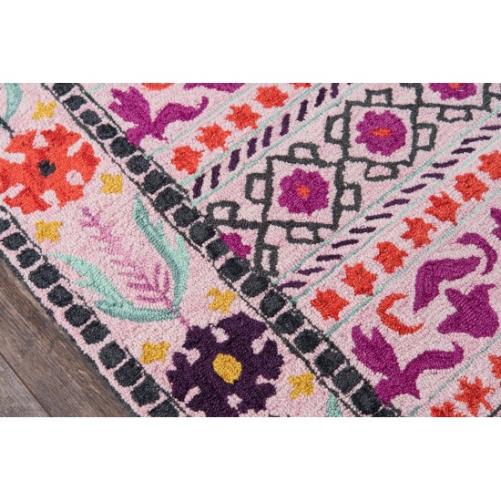 Rug, Momeni, Tahoe, TA-07, Pink, 2' X 3', 41794