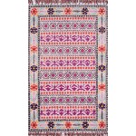 Rug, Momeni, Tahoe, TA-07, Pink, 2\'3" X 8\' Runner, 41798