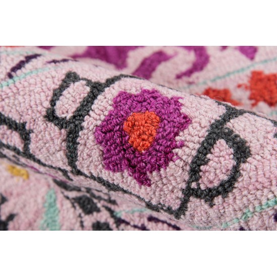 Rug, Momeni, Tahoe, TA-07, Pink, 7'6" X 9'6", 41809