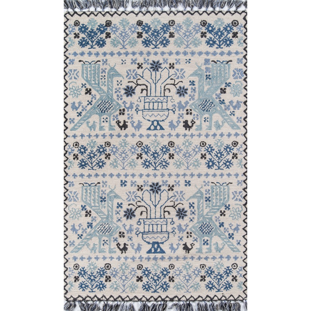 Rug, Momeni, Tahoe, TA-09, Blue, 2' X 3', 41797