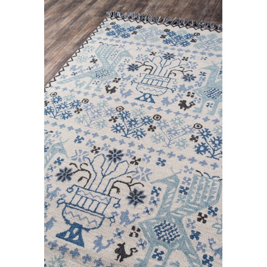 Rug, Momeni, Tahoe, TA-09, Blue, 2' X 3', 41797