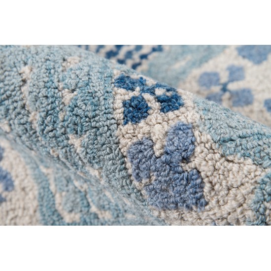 Rug, Momeni, Tahoe, TA-09, Blue, 2'3" X 8' Runner, 41800