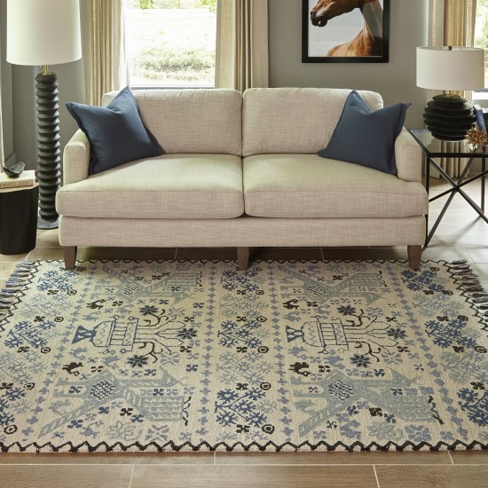 Rug, Momeni, Tahoe, TA-09, Blue, 2'3" X 8' Runner, 41800