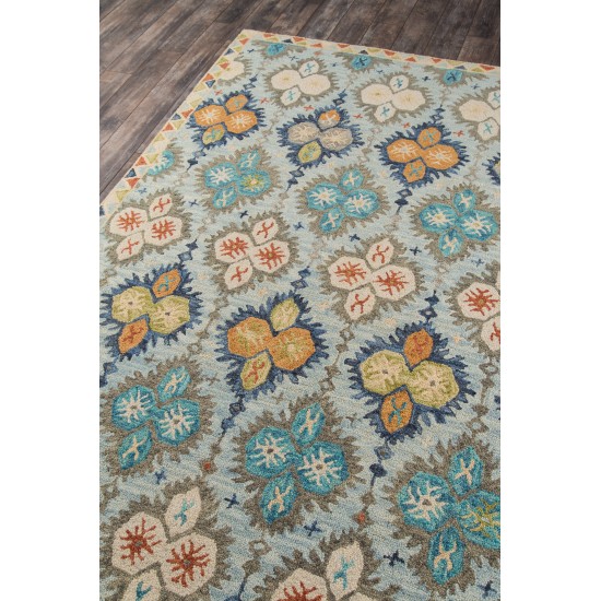 Rug, Momeni, Tangier, TAN17, Blue, 2' X 3', 40578