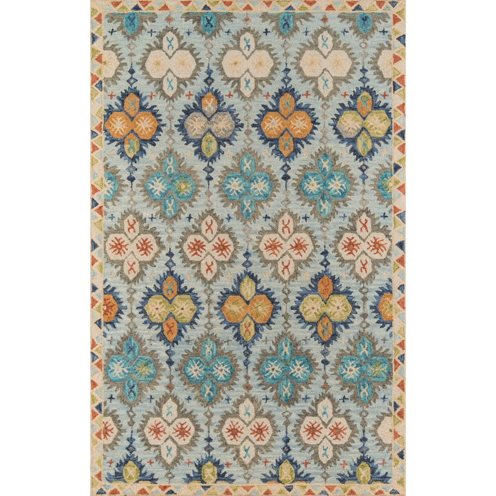 Rug, Momeni, Tangier, TAN17, Blue, 2'3" X 8' Runner, 40580