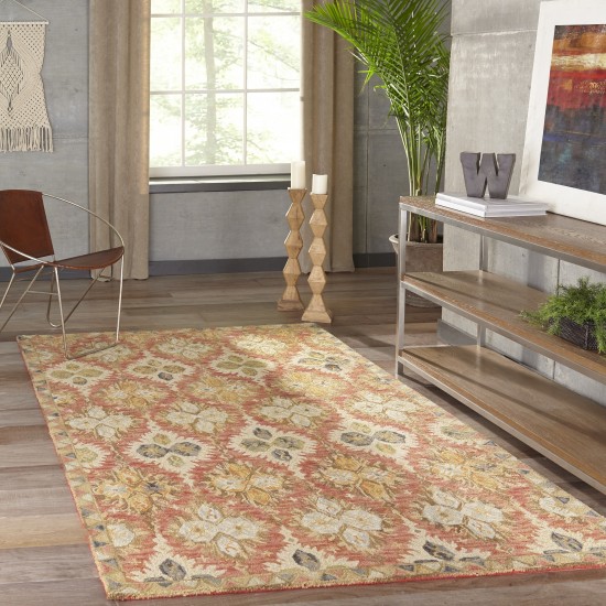 Rug, Momeni, Tangier, TAN17, Red, 5' X 8', 29969