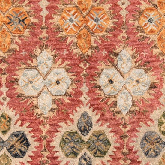 Rug, Momeni, Tangier, TAN17, Red, 8' X 11', 29980