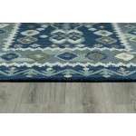 Rug, Momeni, Tangier, TAN-1, Blue, 2'3" X 8' Runner, 47471