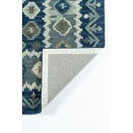 Rug, Momeni, Tangier, TAN-1, Blue, 2'3" X 8' Runner, 47471