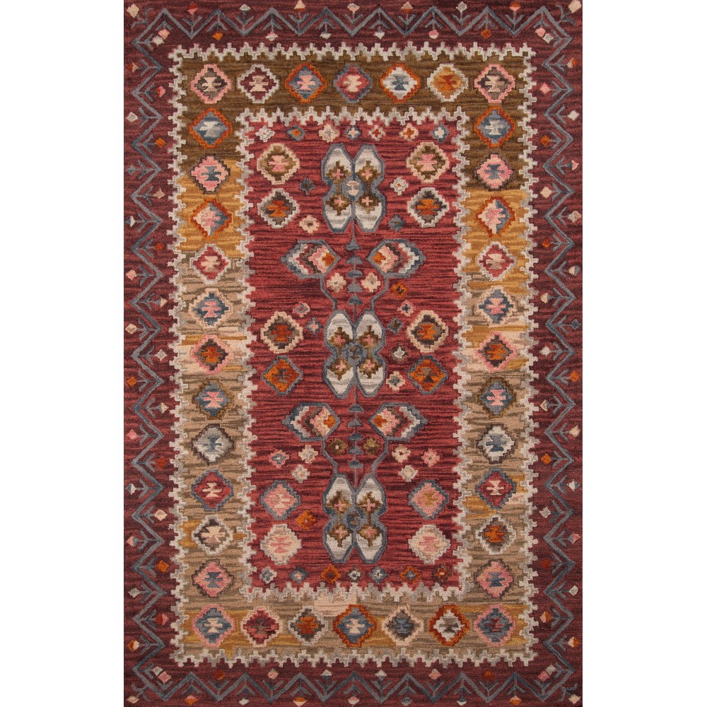 Rug, Momeni, Tangier, TAN-1, Red, 2'3" X 8' Runner, 27129 Rug, Momeni, Tangier, TAN-1, Red, 2'3" X 8' Runner, 27129