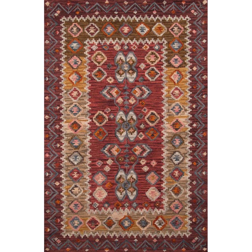 Rug, Momeni, Tangier, TAN-1, Red, 5' X 8', 27148