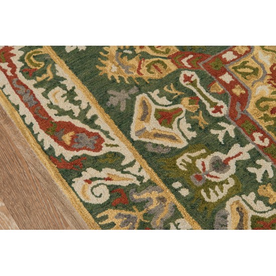 Rug, Momeni, Tangier, TAN25, Green, 3'6" X 5'6", 33344