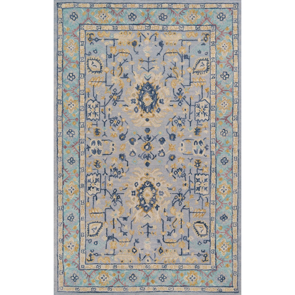 Rug, Momeni, Tangier, TAN30, Blue, 5' X 8', 36777