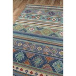 Rug, Momeni, Tangier, TAN32, Blue, 2' X 3', 37333