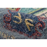 Rug, Momeni, Tangier, TAN32, Blue, 2' X 3', 37333