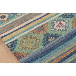 Rug, Momeni, Tangier, TAN32, Blue, 8' X 11', 37329
