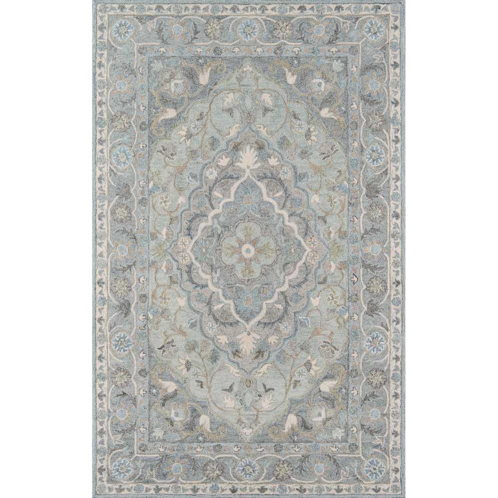 Rug, Momeni, Tangier, TAN33, Blue, 3'6" X 5'6", 40582