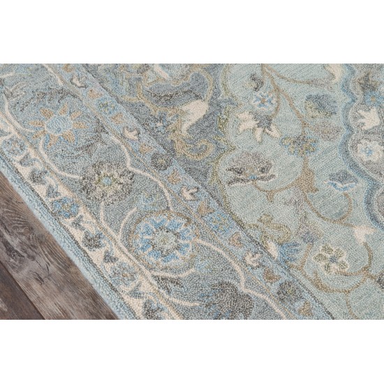 Rug, Momeni, Tangier, TAN33, Blue, 3'6" X 5'6", 40582