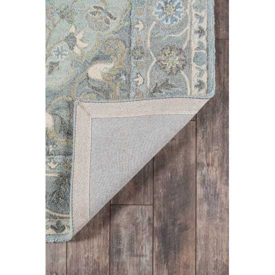 Rug, Momeni, Tangier, TAN33, Blue, 5' X 8', 40584