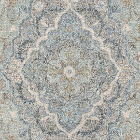 Rug, Momeni, Tangier, TAN33, Blue, 5' X 8', 40584