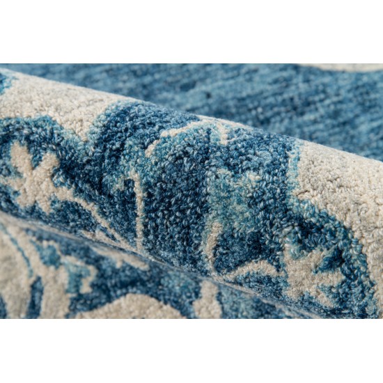 Rug, Momeni, Tangier, TAN36, Blue, 9'6" X 13'6", 42221