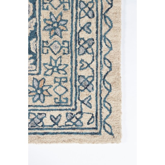 Rug, Momeni, Tangier, TAN38, Blue, 2' X 3', 44706