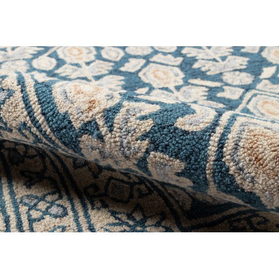 Rug, Momeni, Tangier, TAN38, Blue, 2' X 3', 44706