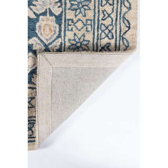 Rug, Momeni, Tangier, TAN38, Blue, 2' X 3', 44706
