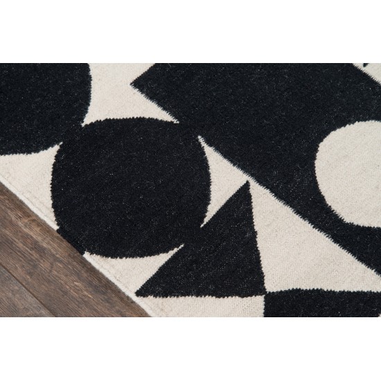 Rug, Novogratz, Topanga, TOP-3, Black, 2'3" X 8' Runner, 42515