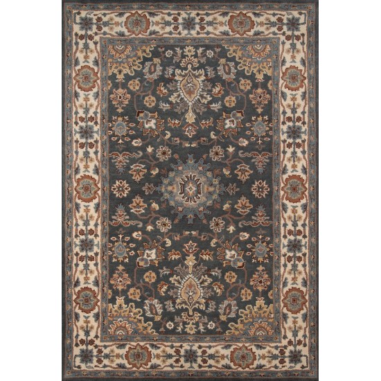 Rug, Momeni, Tudor, TUD-4, Grey, 2' X 3', 33881