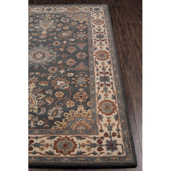 Rug, Momeni, Tudor, TUD-4, Grey, 2' X 3', 33881