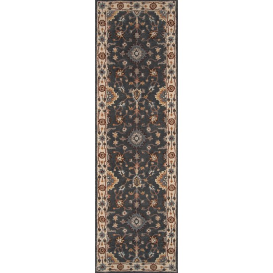 Rug, Momeni, Tudor, TUD-4, Grey, 2' X 3', 33881