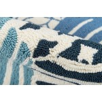 Rug, Madcap Cottage, Under A Loggia, UND-1, Blue, 3'9" X 5'9", 43177