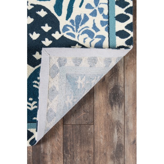 Rug, Madcap Cottage, Under A Loggia, UND-1, Blue, 3'9" X 5'9", 43177