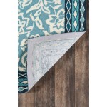 Rug, Madcap Cottage, Under A Loggia, UND-2, Blue, 8' X 10', 43210