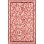 Rug, Madcap Cottage, Under A Loggia, UND-2, Red, 2' X 3', 43166