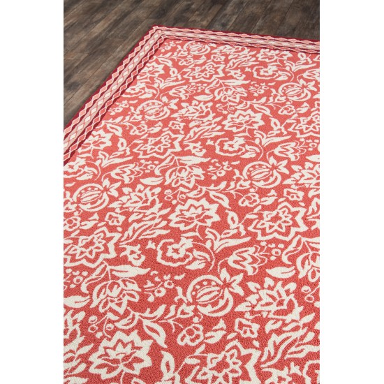 Rug, Madcap Cottage, Under A Loggia, UND-2, Red, 2' X 3', 43166