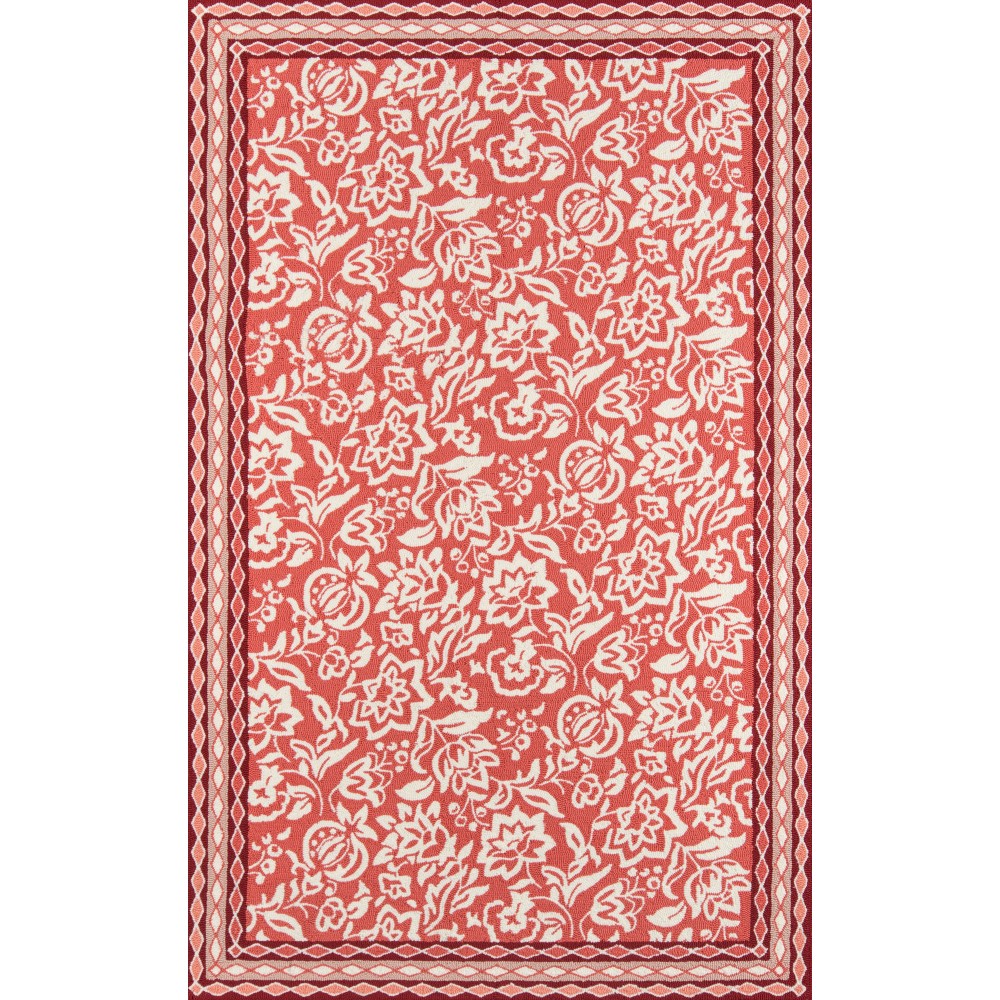 Rug, Madcap Cottage, Under A Loggia, UND-2, Red, 3'9" X 5'9", 43180