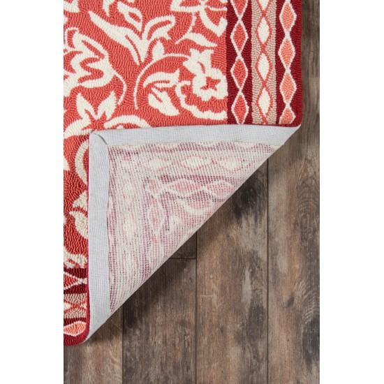 Rug, Madcap Cottage, Under A Loggia, UND-2, Red, 3'9" X 5'9", 43180