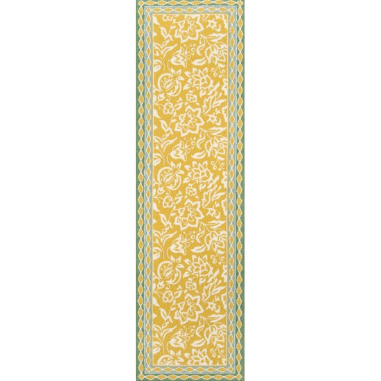 Rug, Madcap Cottage, Under A Loggia, UND-2, Yellow, 2' X 3', 43163