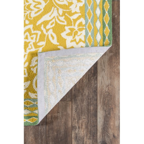 Rug, Madcap Cottage, Under A Loggia, UND-2, Yellow, 5' X 8', 43193