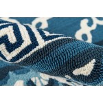 Rug, Madcap Cottage, Under A Loggia, UND-4, Navy, 8' X 10', 43214