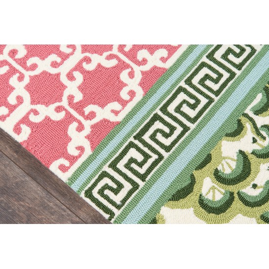 Rug, Madcap Cottage, Under A Loggia, UND-4, Pink, 2' X 3', 43172