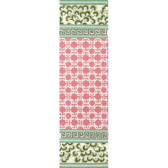 Rug, Madcap Cottage, Under A Loggia, UND-4, Pink, 2' X 3', 43172