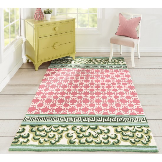 Rug, Madcap Cottage, Under A Loggia, UND-4, Pink, 2' X 3', 43172