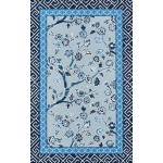 Rug, Madcap Cottage, Under A Loggia, UND-5, Blue, 5' X 8', 43202